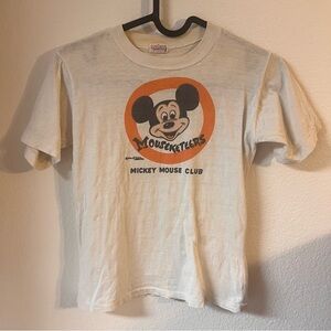 Vintage Rare Mickey Mouse Club Mouseketeers T-shirt